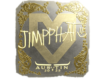 Gold Sticker - Jimpphat (Gold) | Austin 2025