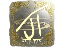 Gold Sticker - JT (Gold) | Austin 2025