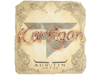 Sticker - karrigan | Austin 2025