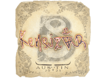 Sticker - kensizor | Austin 2025