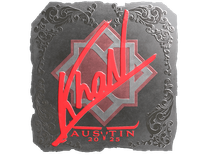Foil Sticker - khaN (Foil) | Austin 2025