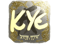 Gold Sticker - kye (Gold) | Austin 2025