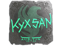 Foil Sticker - kyxsan (Foil) | Austin 2025