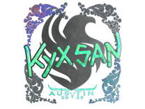 Holo Sticker - kyxsan (Holo) | Austin 2025
