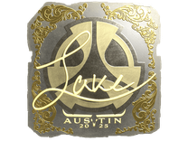 Gold Sticker - Lake (Gold) | Austin 2025