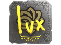 Foil Sticker - lux (Foil) | Austin 2025