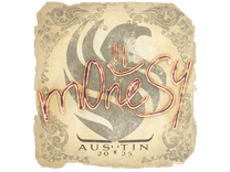 Sticker - m0NESY | Austin 2025