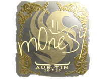 Gold Sticker - m0NESY (Gold) | Austin 2025
