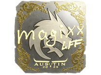 Gold Sticker - magixx (Gold) | Austin 2025