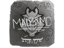 Foil Sticker - malbsMd (Foil) | Austin 2025