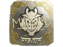 Gold Sticker - malbsMd (Gold) | Austin 2025