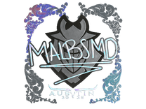 Holo Sticker - malbsMd (Holo) | Austin 2025