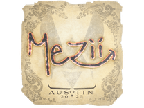 Sticker - mezii | Austin 2025