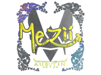 Holo Sticker - mezii (Holo) | Austin 2025