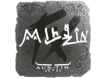 Foil Sticker - mlhzin (Foil) | Austin 2025