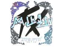 Holo Sticker - mlhzin (Holo) | Austin 2025