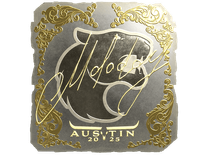 Gold Sticker - molodoy (Gold) | Austin 2025
