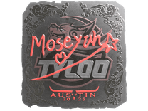 Foil Sticker - Moseyuh (Foil) | Austin 2025