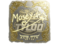 Gold Sticker - Moseyuh (Gold) | Austin 2025