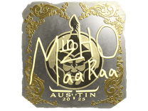 Gold Sticker - mzinho (Gold) | Austin 2025