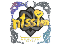Holo Sticker - n1ssim (Holo) | Austin 2025