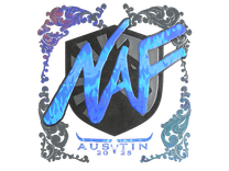 Holo Sticker - NAF (Holo) | Austin 2025