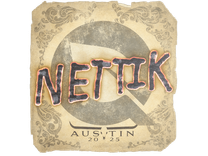 Sticker - nettik | Austin 2025