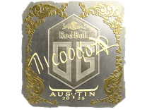 Gold Sticker - nicoodoz (Gold) | Austin 2025
