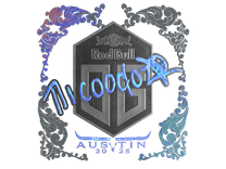Holo Sticker - nicoodoz (Holo) | Austin 2025
