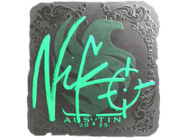 Foil Sticker - NiKo (Foil) | Austin 2025