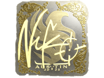 Gold Sticker - NiKo (Gold) | Austin 2025
