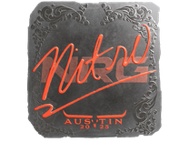 Foil Sticker - nitr0 (Foil) | Austin 2025