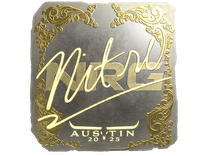 Gold Sticker - nitr0 (Gold) | Austin 2025