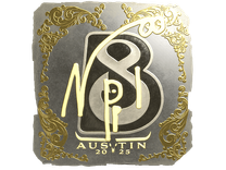 Gold Sticker - npl (Gold) | Austin 2025