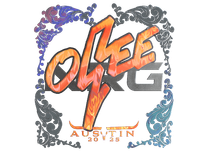Holo Sticker - oSee (Holo) | Austin 2025