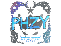 Holo Sticker - phzy (Holo) | Austin 2025