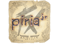 Sticker - piriajr | Austin 2025