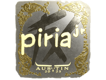 Gold Sticker - piriajr (Gold) | Austin 2025