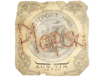 Sticker - Plopski | Austin 2025