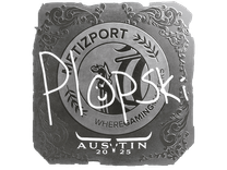 Foil Sticker - Plopski (Foil) | Austin 2025