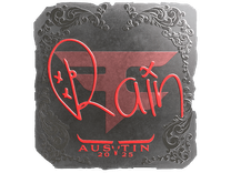 Foil Sticker - rain (Foil) | Austin 2025