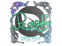 Holo Sticker - regali (Holo) | Austin 2025