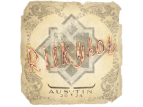 Sticker - riskyb0b | Austin 2025