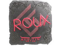 Foil Sticker - ROUX (Foil) | Austin 2025