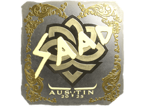 Gold Sticker - saadzin (Gold) | Austin 2025