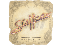 Sticker - saffee | Austin 2025