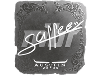Foil Sticker - saffee (Foil) | Austin 2025