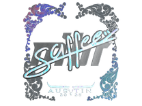 Holo Sticker - saffee (Holo) | Austin 2025