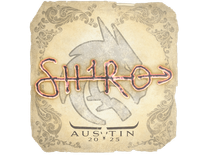 Sticker - sh1ro | Austin 2025