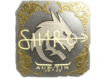Gold Sticker - sh1ro (Gold) | Austin 2025